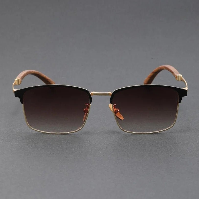 Stylish Half-Frame Sunglasses for Women Browline Polarized