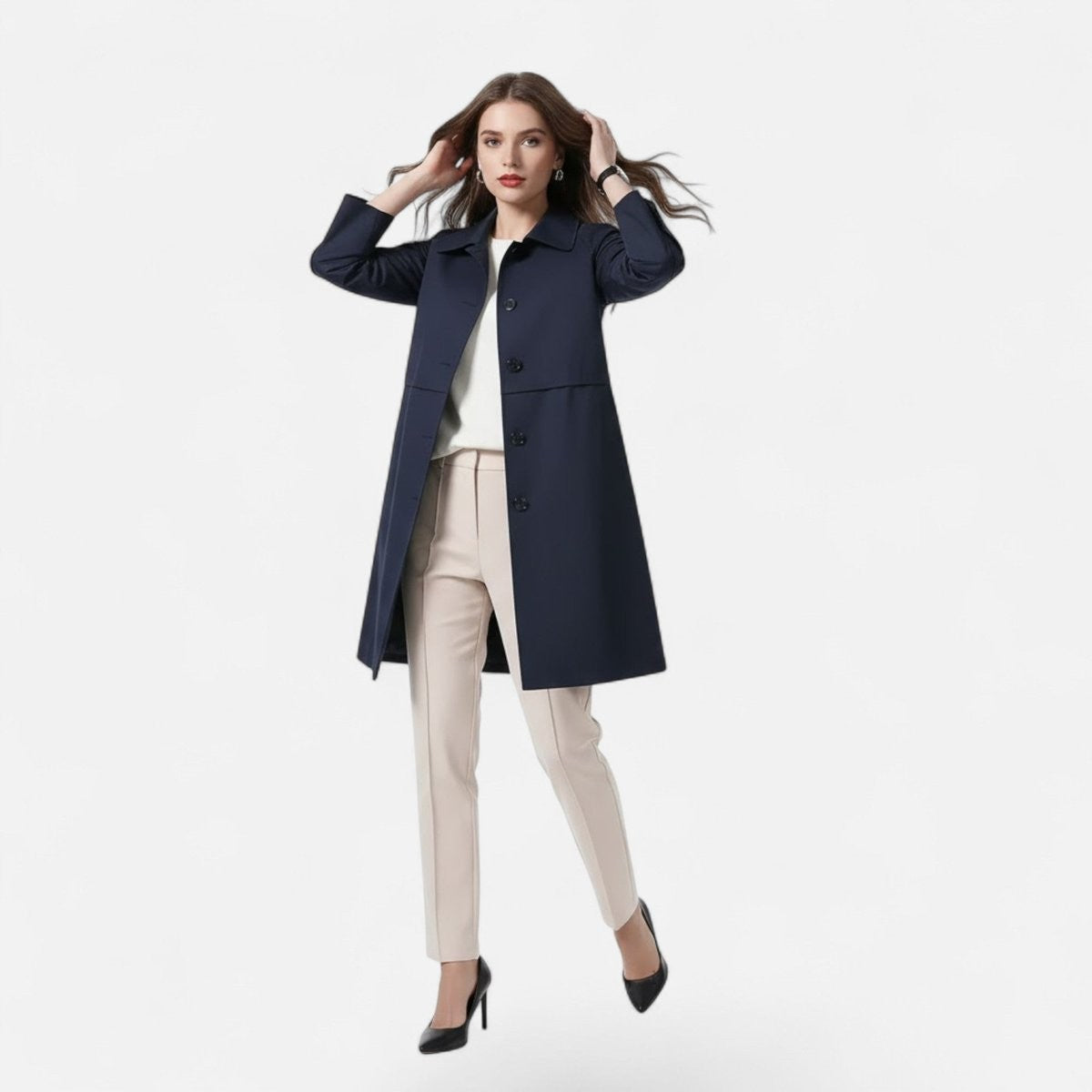 trenchcoat-damen-wollmix-knielang-zweireiher
