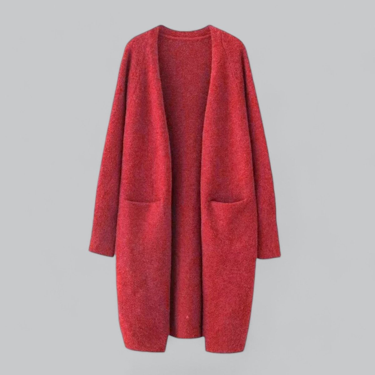 Effortless Cardigan for Women Oversized Long Open-Front