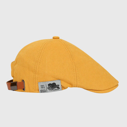 Effortless Flat Cap for Women Brimmed Structured