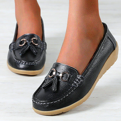Comfortable Loafers for Women Tassel-Detail