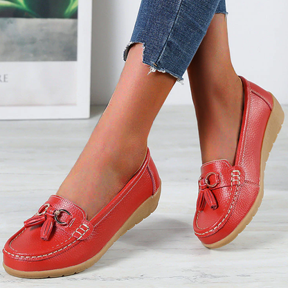 Comfortable Loafers for Women Tassel-Detail