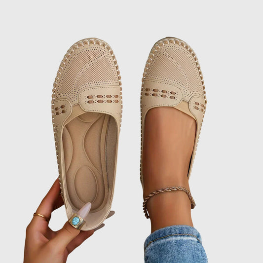 Comfortable Flats for Women Perforated