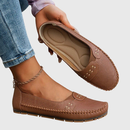 Comfortable Flats for Women Perforated