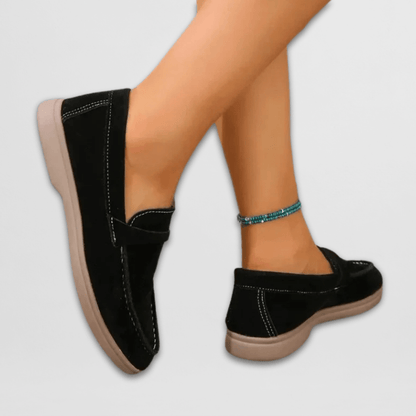 Comfortable Slip-On Loafers for Women Suede