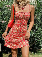 Red Ditsy Floral