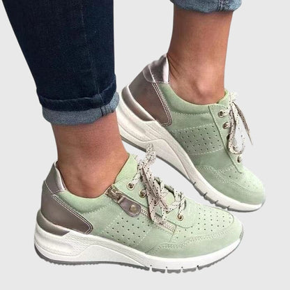 Comfortable Sneakers for Women Lace-Up
