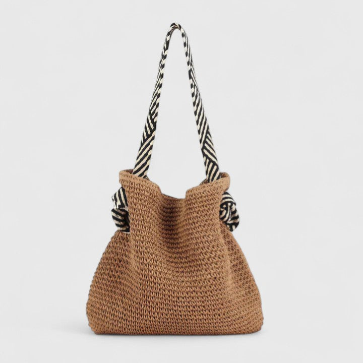 Effortless Shoulder Bag for Women Woven