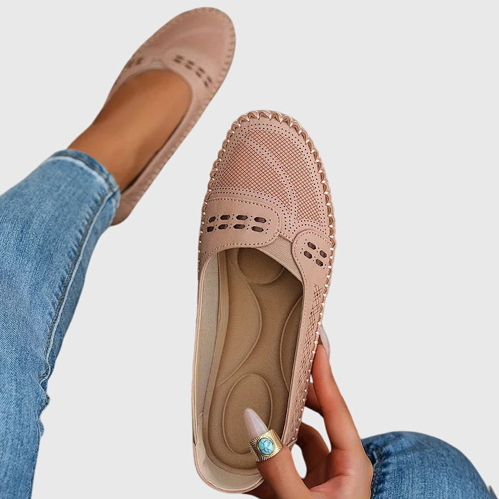 Comfortable Flats for Women Perforated