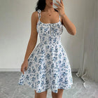 Navy Floral Print