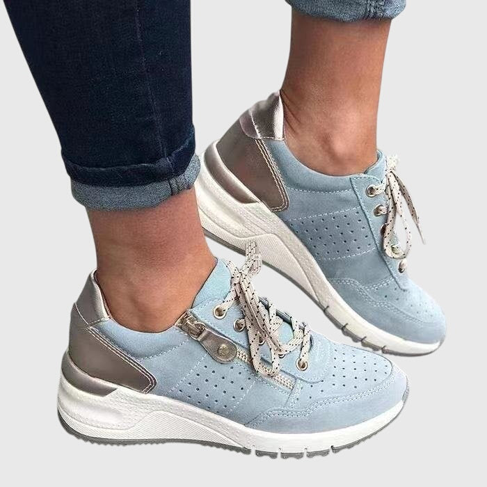 Comfortable Sneakers for Women Lace-Up