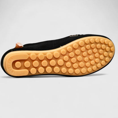 Stylish Loafers for Women Suede Moc-Toe Slip-On