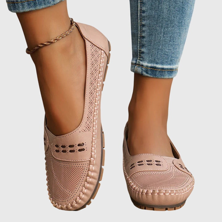 Comfortable Flats for Women Perforated