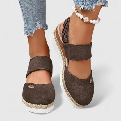 Comfortable Wedge Sandals for Women Slingback Espadrille Platform