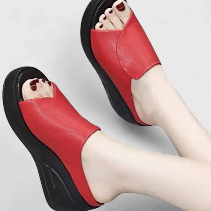 Comfortable Wedge Slide Sandals for Women