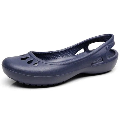 Comfortable Slides for Women Lightweight Waterproof Cut-Out