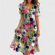 Beige Color Floral / S