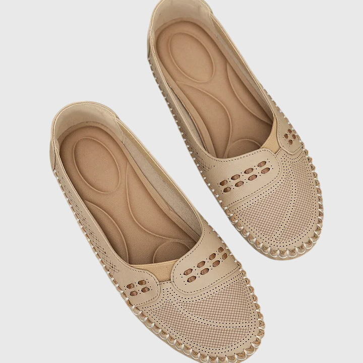 Comfortable Flats for Women Perforated