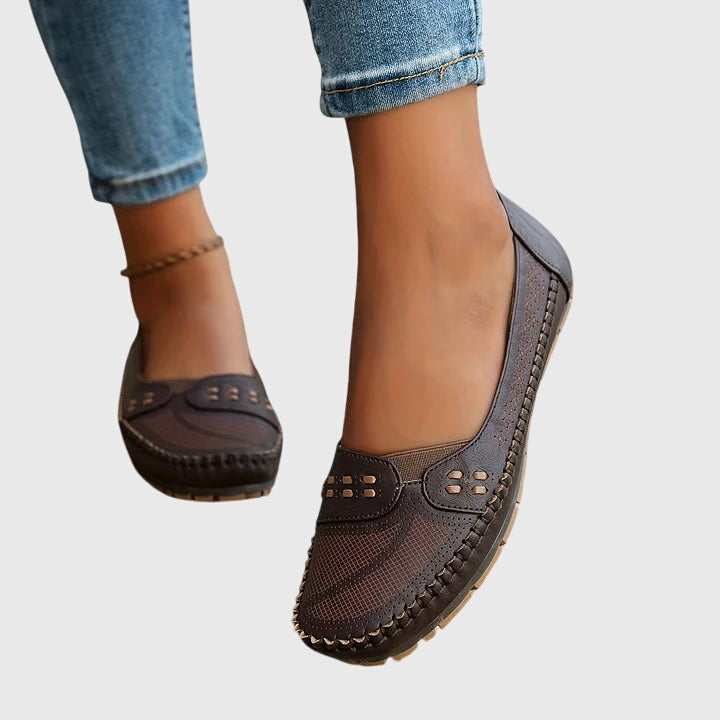 Comfortable Flats for Women Perforated