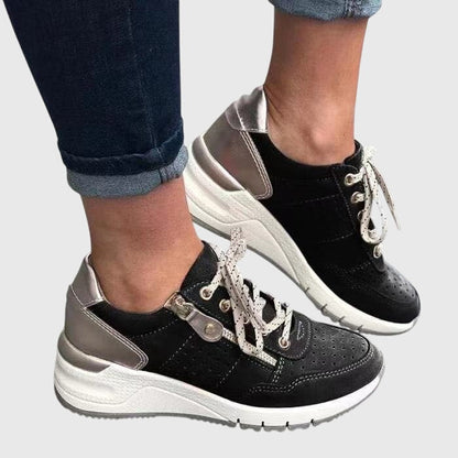 Comfortable Sneakers for Women Lace-Up