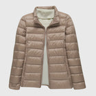 Khaki Stand up collar