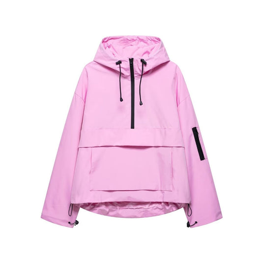 anorak-damen-kapuze-half-zip