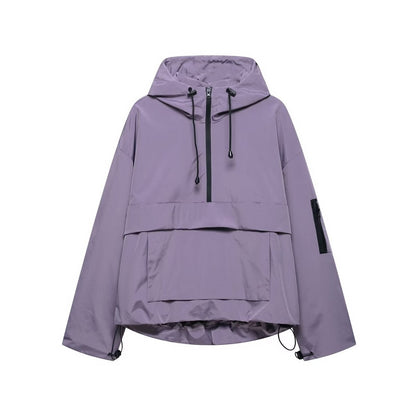 anorak-damen-kapuze-half-zip