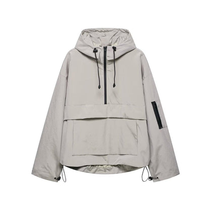 anorak-damen-kapuze-half-zip
