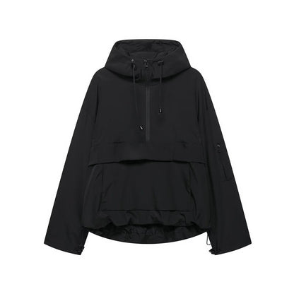 anorak-damen-kapuze-half-zip