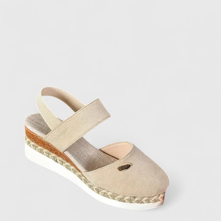 Comfortable Wedge Sandals for Women Slingback Espadrille Platform