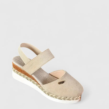 Comfortable Wedge Sandals for Women Slingback Espadrille Platform