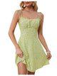 Lime Ditsy Floral / XS