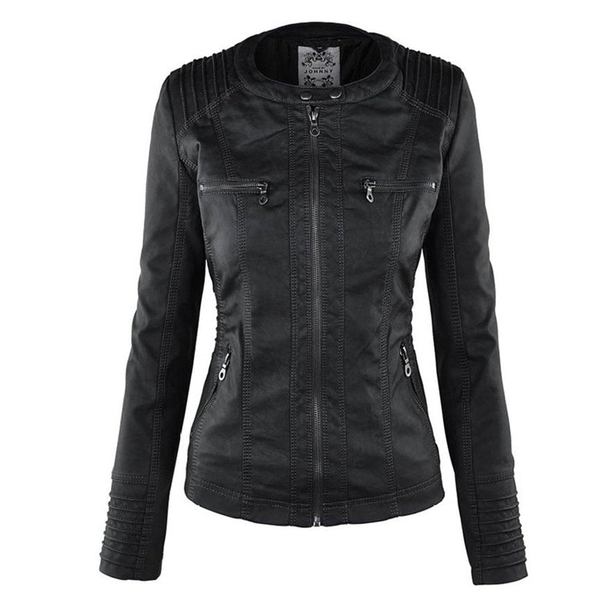 bikerjacke-damen-kapuze-kunstleder