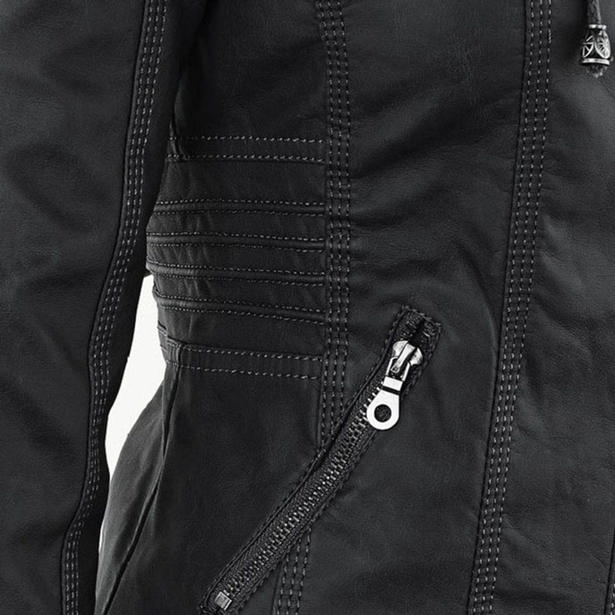 bikerjacke-damen-kapuze-kunstleder