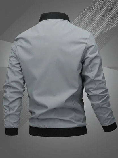 bomberjacke-herren-baseballkragen-reissverschluss