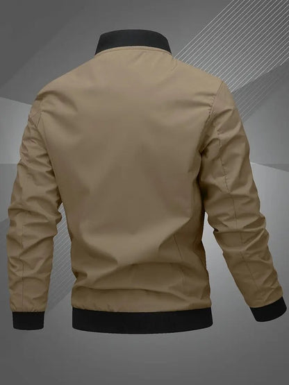 bomberjacke-herren-baseballkragen-reissverschluss