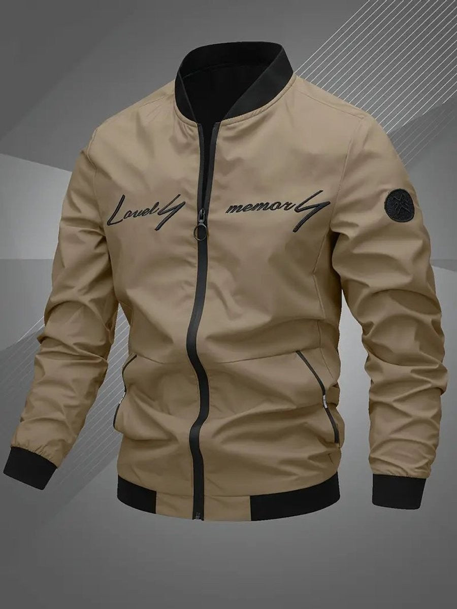 bomberjacke-herren-baseballkragen-reissverschluss