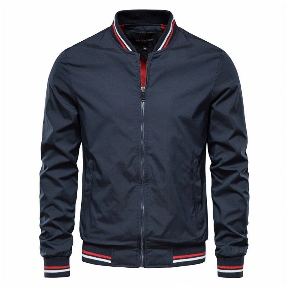 bomberjacke-herren-rippkragen-reissverschluss