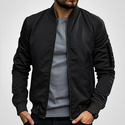 bomberjacke-herren-slim-fit-reissverschluss