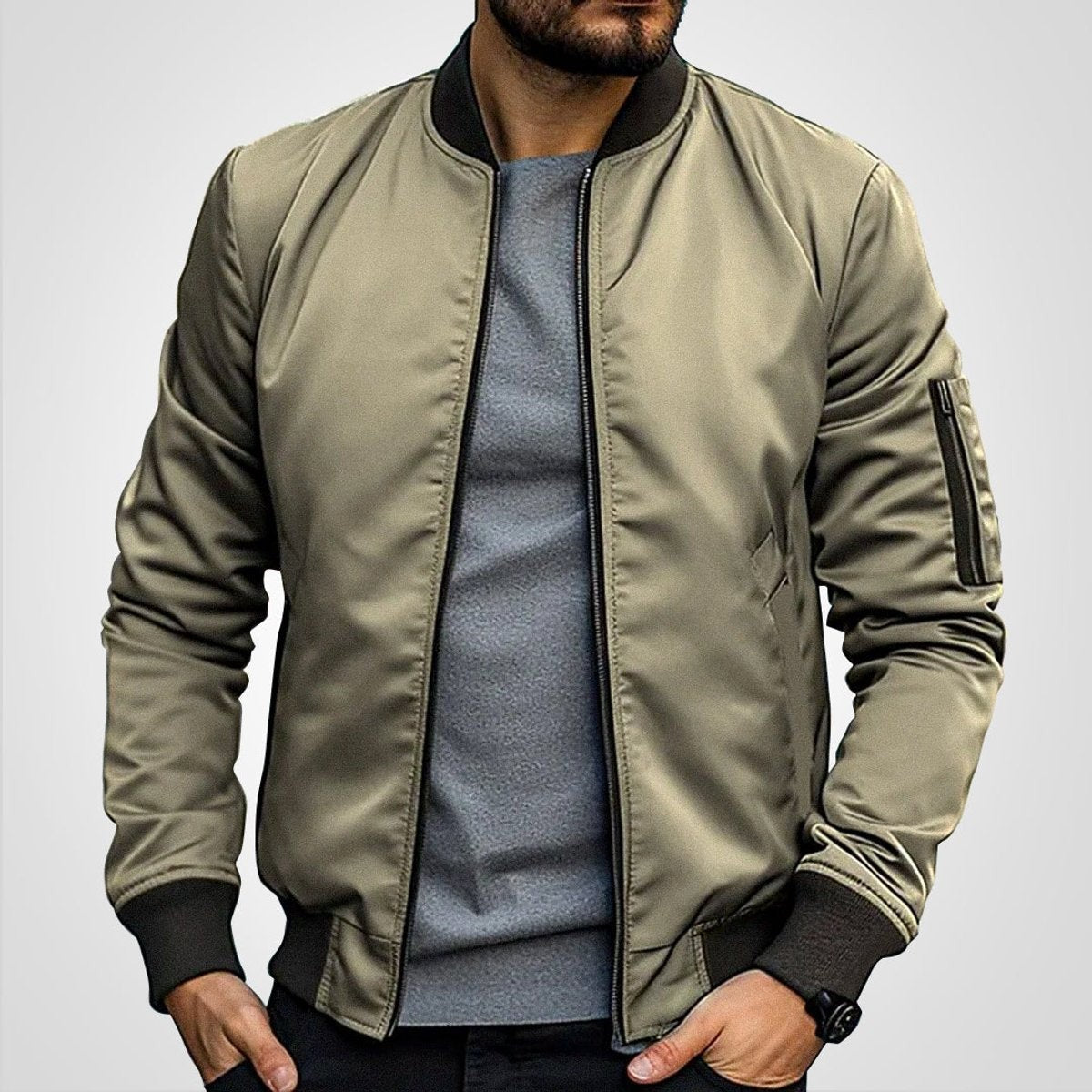 bomberjacke-herren-slim-fit-reissverschluss