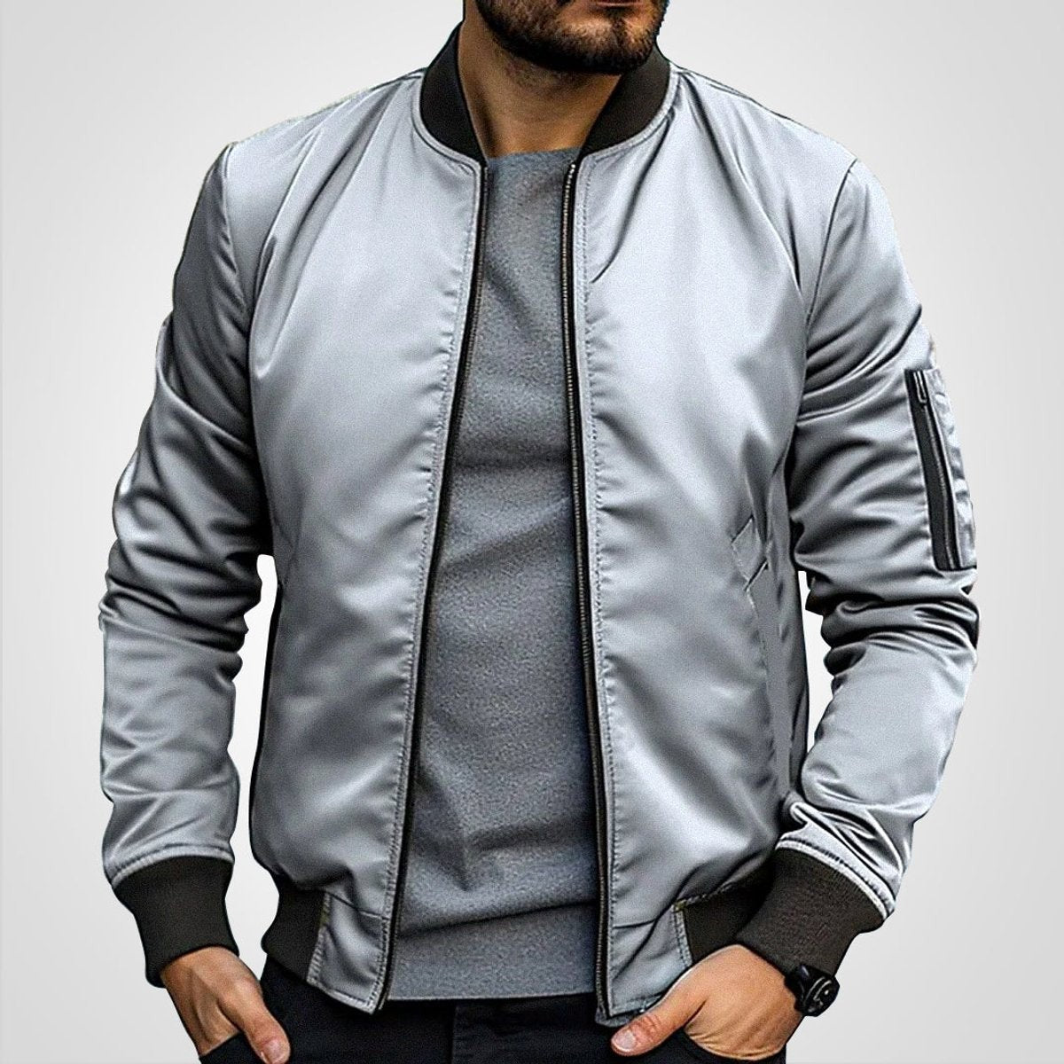 bomberjacke-herren-slim-fit-reissverschluss