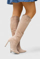 Beige Suede / US/CA 3 / UK/AU/NZ 1 / EU 34