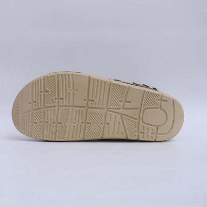 Comfortable Suede Sandals for Women Buckle-Strap Platform
