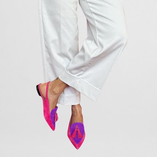 Effortless Pointed Flats for Women Fringe