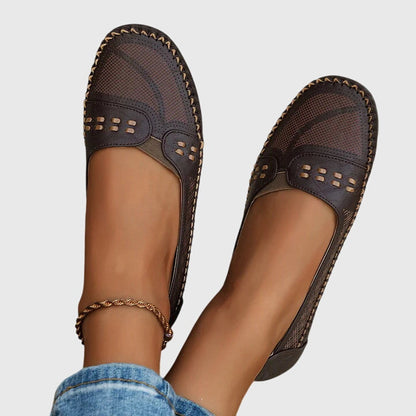 Comfortable Flats for Women Perforated
