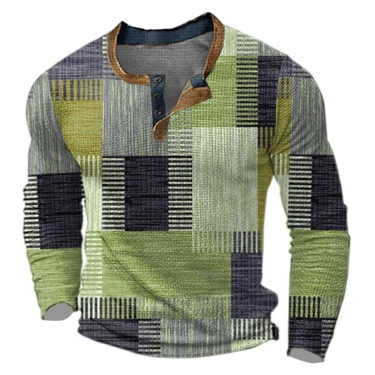 henley-pullover-herren-patchwork-langarm