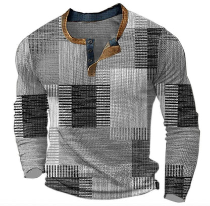 henley-pullover-herren-patchwork-langarm