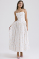 White Ditsy Floral / S