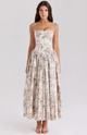 Cream Rose Floral / S