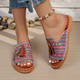 Red Aztec Print / US/CA 4 / UK/AU/NZ 2 / EU 35